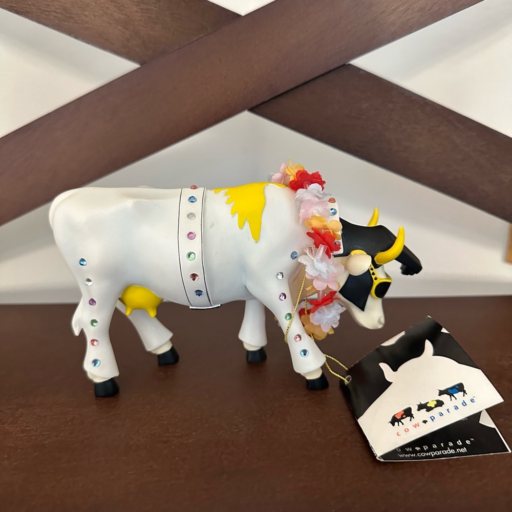 Cow Parade - Rock-N-Roll Cow Collectable